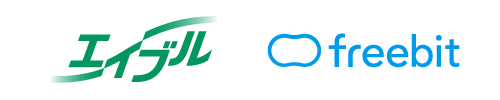 エイブル freebit mobileロゴ